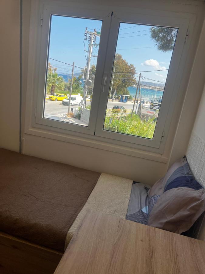 一线海景房seaview Apartment Artemida  Bagian luar foto