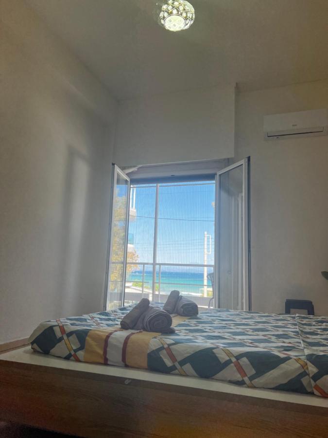 一线海景房seaview Apartment Artemida  Bagian luar foto